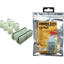 Dj Techtools 04 0030 Chroma Caps Lite Pack (Luma Glow) | Gece Kulübü Ortamı Için Ideal Fosforlu