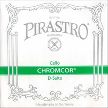 Pirastro 339220 Chromcor Çello Re Teli | Hızlı Tepki Veren Çelik Tel