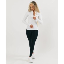 Alphalete Yarım Fermuarlı Body