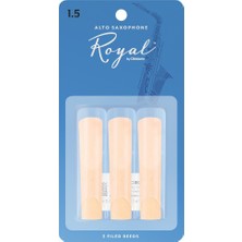D'addario Woodwinds RJB0315 Royal Alto Saksafon Kamışı - No: 1.5 (Eğitim - 3'lü Paket)