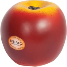 Remo Sc-Aplg-01 Elma Shaker (Eğitim - Meyve Serisi Perküsyon) | Gerçekçi Elma Görünümü, Dayanıklı Sentetik Gövde, Orta Dereceli Keskin Ritim Sesi | Uyum: Orff Eğitimi ve Profesyonel Perküsyon Setleri