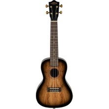 Lanikai Smbb-Cx Spalted Maple Concert Elektro Ukulele (Limitli Seri - Koleksiyonluk) | Egzotik Desenli Akçaağaç