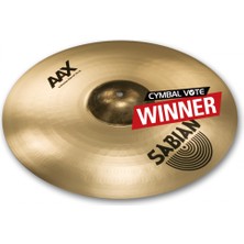 Sabian 2201287XB Aax X-Plosion Ride Zil (20 Inç) | Crashlenebilir Ride - Modern Ton - Dengeli