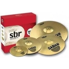 Sabian SBR5003G Sbr Promosyon Zil Seti (10-14-16) | Pirinç Alaşım - Başlangıç Seti - Ekstra Splash
