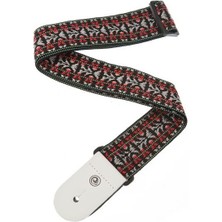 Planet Waves 50G01 Gitar Askısı Hootenny Style 2 (5 Cm) | Retro Tarz - Renkli Dokuma - 60'lar Stili