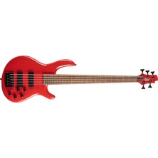 Cort Endonezya Cort C5 Deluxe Crd Bas Gitar | 5 Telli Şeker Kırmızısı - Aktif Eq