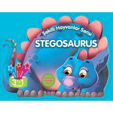 Renklime Şekilli Hayvanlar Serisi - Stegosaurus