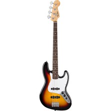 Fender 0266840500 Standard Jazz Bass Gitar (3-Color Sunburst) | Laurel (Defne) Klavye Geleneksel Sunburst Görünüm ve Rahat Sap
