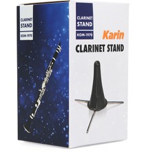 Karin KOM-1970 Katlanabilir Klarnet Standı | Kaymaz Ayaklar Kompakt Tasarım Sayesinde Çantada Taşınabilir Güvenli Tutuş