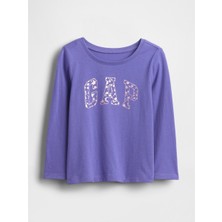 Gap V-Frch Ls Bf Logo Tee