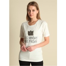 0463 Baskılı T-Shirt