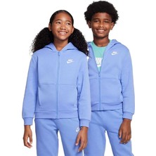 Nike K Nsw Club Flc Hd Fz Ls Lbr