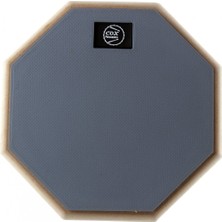 Cox Pp-G8 Çalışma Pedi - 8" Gri (Eğitim - Pratik Pedi) | Doğal Kauçuk Yüzey, Sessiz Egzersiz Imkanı, Kaymaz Alt Taban, Trampet Hissi Veren Rebound (Geri Sekme) | Ölçüler: 8 Inç Çap (Kompakt Boy)