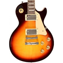 Madison Meg-Lpf-Itb Elektro Gitar (Ice Tea Sunburst) | Klasik Rock Tonu Sıcak Renkler