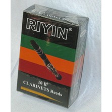 Cremonia Riyin GKK15 Standart Bb Klarnet Kamışı No: 1.5 (Başlangıç/eğitim) - 10'lu Paket | Si Bemol Klarnet Için Ideal Esneklik ve Kolay Çalım