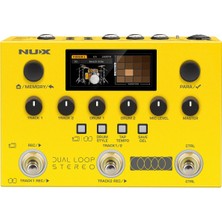 Nux Nml-3dls Dual Loop Stereo Pedalı | Çift Kanal Kayıt Sınırsız Overdub