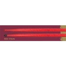 Vic Firth N7AR Nova 7A Red Baget | Ekonomik Seri - Kırmızı Kaplama - Ahşap Uç
