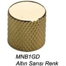 Valencia MNB1GD Düz Potans Düğmesi Gold | Silindir Tip - Metal - Gold