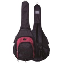 Valencia CGB1680 Klasik Gitar Kılıfı (Lüks) | 600D Kumaş - Kalın Ped - Renkli Detaylar