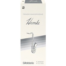D'addario RHKP5TSX200 Frederick Hemke Tenor Saksafon Kamışı No: 2.0 (Profesyonel) - 5'li Paket | Kısa Vamp, Fransız Kesim (Filed) ve Koyu/zengin Tını
