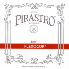 Pirastro 341000 Flexcor Solo Set Kontrabass Teli | Solo Performans Için Parlak Tonlar, Esnek Yapı, Kolay Çalınabilirlik