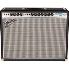 Fender 2273006000 '68 Custom Twin Reverb Kombo Elektro Gitar Amfisi | Gümüş Panel Döneminin Modifiye Edilmiş Tonları Bassman Kanalı ile Daha Dolgun Overdrive