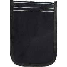 Royaleks Osmanlı Kalın Siyah Banyo Hamam Kesesi 25X17 cm Dayanıklı Malzeme ile Etkili Temizlik