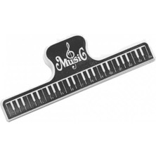 Artstand Pj-01-Bk Nota Maşası (Siyah) | Klasik Renk Sağlam Yaylı Klips