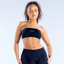Dfyne Strapless Bandeau Bra - Siyah
