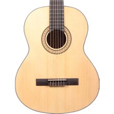 Madison MCG-200 Klasik Gitar (Başlangıç - Eğitim Serisi) | Ihlamur Ağacı Gövde, Rahat Sap Profili, Yeni Başlayan Öğrenciler Için Yumuşak Tuşe | Uyum: 4/4 (Tam Boy) Standart