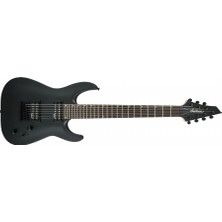 Jackson 2910132568 Js Dinky Arch Top JS22-7 7 Telli Elektro Gitar (Satin Black) | 7 Telli Başlangıç Modeli Uzatılmış Skala ve Mat Siyah