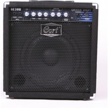 Cort Endonezya Cort GE30B 30 Watt Bas Gitar Amfisi (Başlangıç/orta Seviye) | 10 Inç Hoparlör, Dahili Kompresör, Aktif/pasif Giriş Desteği ve Kulaklık Çıkışlı Prova Amfisi