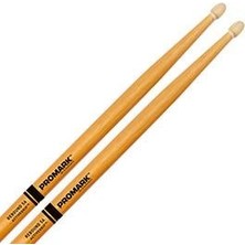 Promark R5AAGC Rebound 5A Activegrip Clear Baget - Şeffaf (Profesyonel) | Hickory Ağacı, Isıya Duyarlı Kaymaz Kaplama (Activegrip), Geri Sekme (Rebound) Odaklı Ağırlık Merkezi