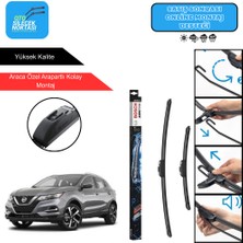 Nissan Qashqai Uyumlu 2022-2025 Bosch Aerotwin Araca Özel Ön Silecek Takımı 650-450MM