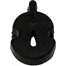 Gewa 409700 Tourte Keman Şeklinde Sürdin | Keman ve Viyola Için Ideal Yumuşak Kauçuk Yapısı ile Sessiz ve Doğal Ton