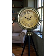 Akıllı Durak Antique Heritage Eskitme Tripod Ayaklı Saat