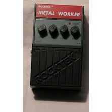 Maxtone MWR01 Metal Worker Distortion Efekt Pedalı (Başlangıç/orta Seviye) | Agresif Metal Tonları Için Yüksek Gain Kapasitesi, Dayanıklı Metal Gövde, Hassas Eq Kontrolü ve Sert Karakterli Distorsiyon