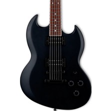 Esp Ltd LVOLSUNG200BLKS Lars Frederiksen Signature VOLSUNG-200 | Rancid Gitaristi Imzalı Sg Tarzı