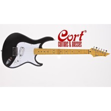 Cort Endonezya Cort Garage1 Bks Elektro Gitar | Siyah Satin - Çantalı