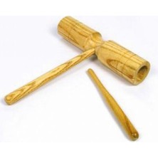 Maxtone TC-25A Sentetik Perküsyon Blok - Jam Block (Perküsyon) | Dayanıklı Plastik Yapı, Yüksek Ses Projeksiyonu, Standart Sehpalarla Uyumlu Montaj Yuvası