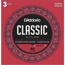 D'addario EJ27N-3D Classics Serisi Klasik Gitar Tel Seti (4/4 Ölçek - Normal Tension)