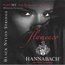 Hannabach 8288MT Flamenko Gitar Alt 3'lü Tel Seti (Profesyonel - Yedek Bas Takımı) | Medium Tension (Orta), 828 Serisi Geleneksel Baslar, Dengeli ve Parlak Tını | Ölçüler: 4/4 Standart Flamenko Gitar