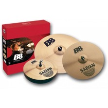 Sabian 45003-14 B8 Performance Set (14 Inç Ekstra Zil Ile) | B8 Bronz - Başlangıç/orta Seviye - Avantaj Paketi