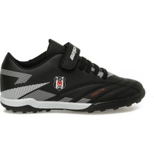 Kinetix Beşiktaş Santını F 5pr Siyah Erkek Çocuk Halı Saha Ayakkabısı
