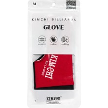 Kimchi Profesyonel File Bilardo Eldiveni Kırmızı ( M Beden Sol )