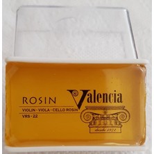 Valencia VRS22 Reçine Rosin (Dikdörtgen Küçük) | Başlangıç Için - Kolay Uygulama - Temiz Ses