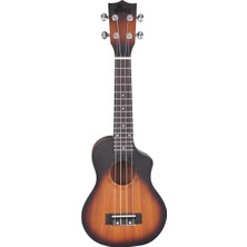 Cremonia AU07LC-21 Soprano Ukulele | 21 Inç Grafik Desenli
