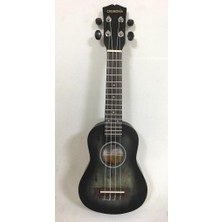 Cremonia AU-HO1A-21BK Soprano Ukulele | 21 Inç Mat Siyah