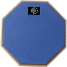 Cox Pp-Bl8 Çalışma Pedi (8" Mavi) | Sessiz Davul Egzersizi Için Kauçuk Yüzey