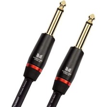 Monster Cable 12 0007 Bass Enstrüman Kablosu (3.6mt Düz-Düz) | Hızlı Transient Tepkisi Dolgun Altlar